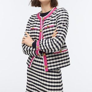 NWT J. Crew Grosgrain-Trim Blazer Jacket size 10